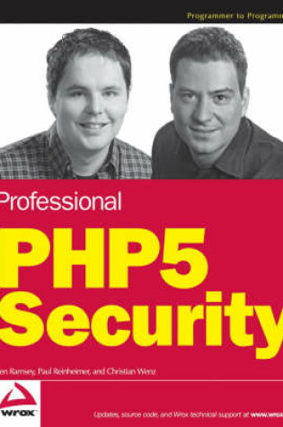 Cover of Professional PHP5 Security