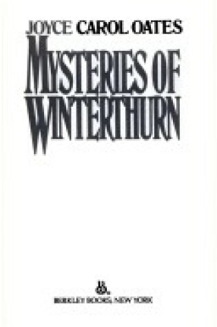 Cover of Mysteries of Winterthurn