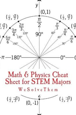 Cover of Math & Physics Cheat Sheet for STEM Majors