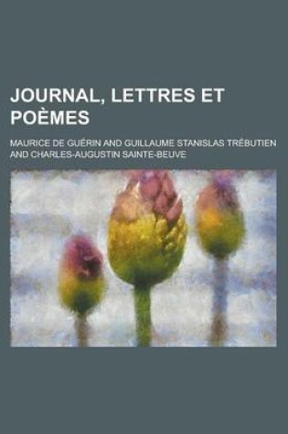 Cover of Journal, Lettres Et Poemes