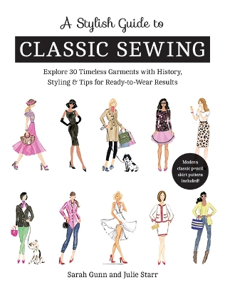 Book cover for A Stylish Guide to Classic Sewing