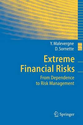 Book cover for Extreme Financial Risks: From Dependence to Risk Management