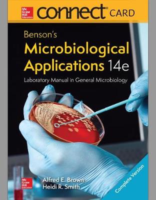 Book cover for Connect Access Card for Benson's Microbiology Applications Complete Version