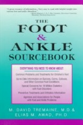 Cover of Foot & Ankle Sourcebook