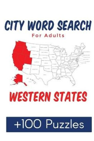 Cover of City Word Search for Adults Western States