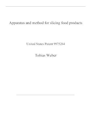 Book cover for Apparatus and method for slicing food products