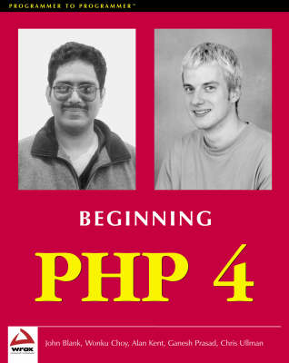 Book cover for Beginning PHP4