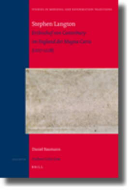 Cover of Stephen Langton: Erzbischof von Canterbury im England der Magna Carta (1207-1228)