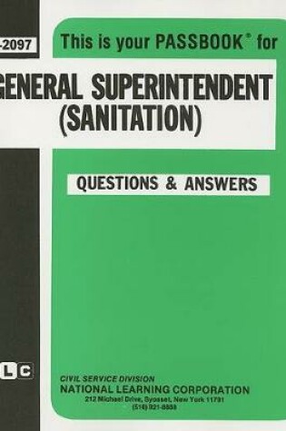 Cover of General Superintendent (Sanitation)