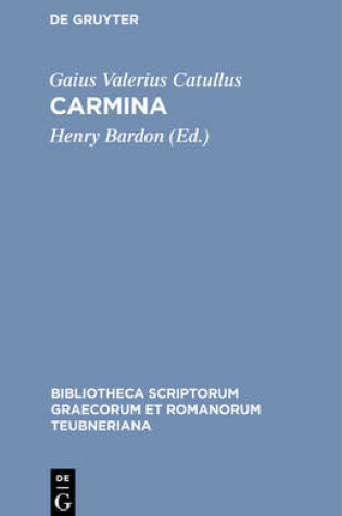 Cover of Carmina Pb