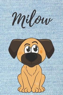 Book cover for Milow Notizbuch personalisiert