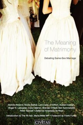 Cover of The Meaning of Matrimony