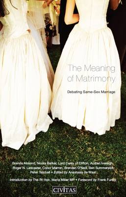 Book cover for The Meaning of Matrimony