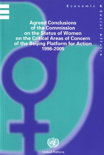 Book cover for Agreed Conclusions of the Commission on the Status of Women on the Critical Areas of Concern of the Beijing Platform for Action 1996-2005