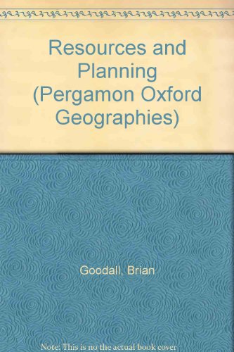 Book cover for Resources and Planning