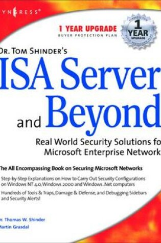 Cover of Dr Tom Shinder's ISA Server and Beyond