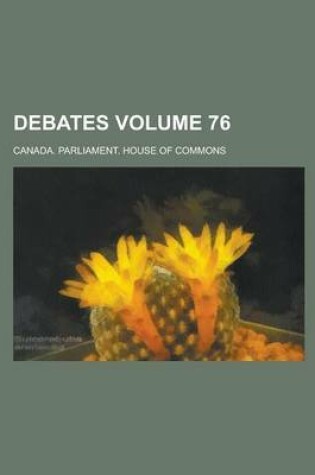 Cover of Debates Volume 76