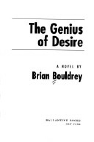 Cover of The Genius of Desire, the