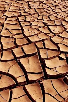 Book cover for Dry Cracked Earth in Namib Desert of Namibia Journal