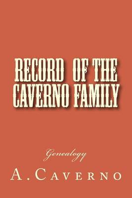 Book cover for Record of the Caverno Family