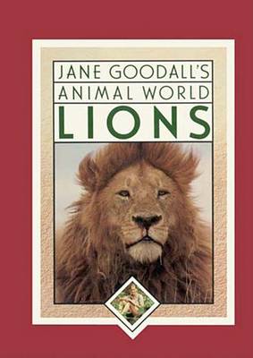 Book cover for Lions, Jane Goodall's Animal World