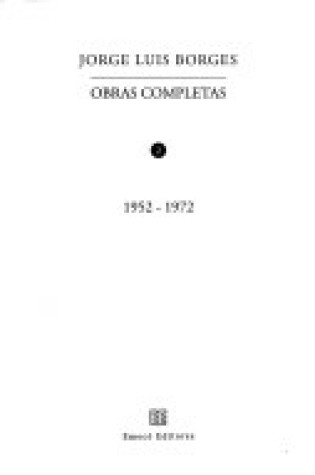 Cover of Obras Completas 2