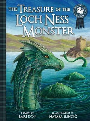 Book cover for The Treasure of the Loch Ness Monster