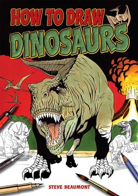 Book cover for How to Draw Dinosaurs