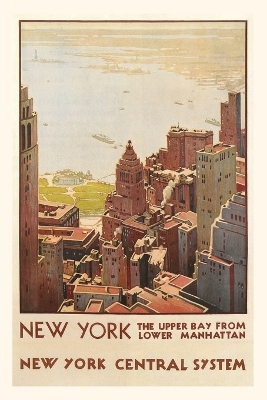 Book cover for Vintage Journal Travel Poster, New York City
