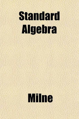 Book cover for Standard Algebra