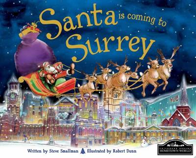 Book cover for Santa is Coming to Surrey