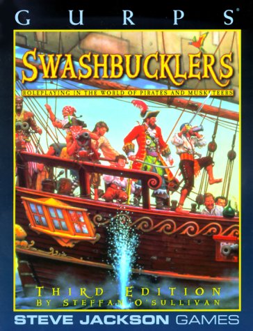 Book cover for Gurps Swashbucklers