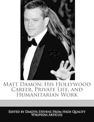 Book cover for Matt Damon