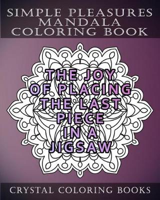 Book cover for SimplePleasures Mandala Coloring Book