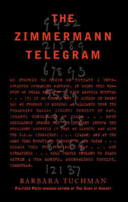 Book cover for The Zimmermann Telegram