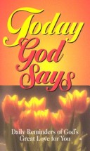 Book cover for Today God Says