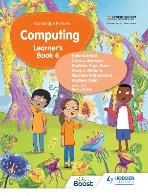 Book cover for Cambridge Primary Computing Learner's Book Stage 6