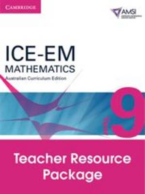 Book cover for ICE-EM Mathematics Australian Curriculum Edition Year 9 Teacher Resource Package