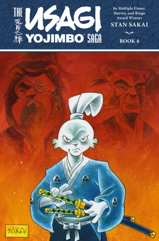 Cover of Usagi Yojimbo Saga Volume 4 (Second Edition)
