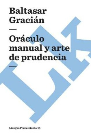 Cover of Oráculo Manual Y Arte de Prudencia