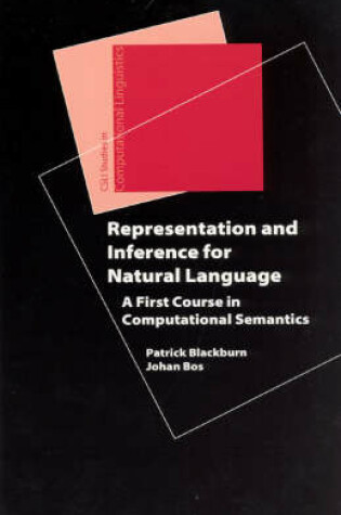 Cover of Representation and Inference for Natural Language