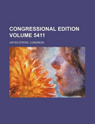 Book cover for Congressional Edition Volume 5411