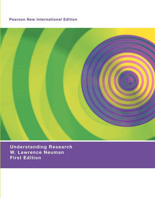 Book cover for Understanding Research Pearson New International Edition, plus MyResearchKit without eText