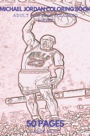 Cover of Michael Jordan Coloring Book