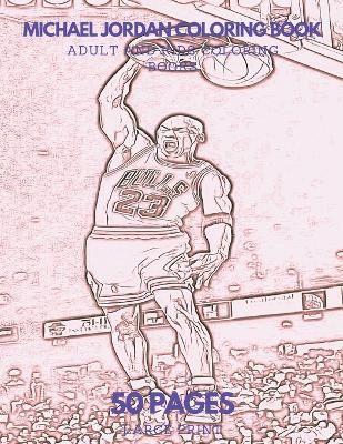 Book cover for Michael Jordan Coloring Book