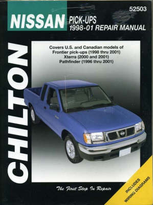 Book cover for Chilton Nissan Pick-ups (98-01) Repair Manual