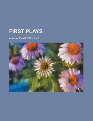 Book cover for First Plays
