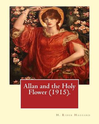 Book cover for Allan and the Holy Flower (1915). By