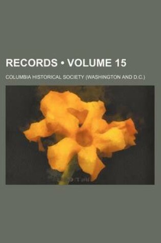 Cover of Records (Volume 15)