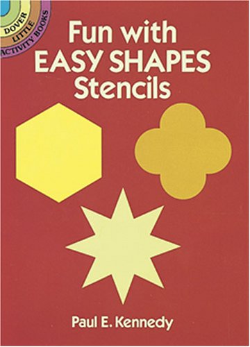 Book cover for Fun with Easy Shapes Stencils